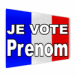 Je vote Prénom